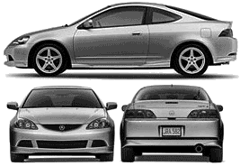 Bil Acura RSX 2005