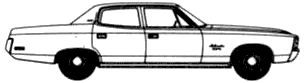 Bil AMC Ambassador SST 4-Door Sedan 1971
