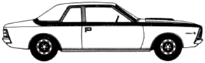 Bil AMC Hornet S-C360 2-Door Sedan 1971