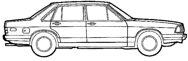 Bil Audi 100 1979