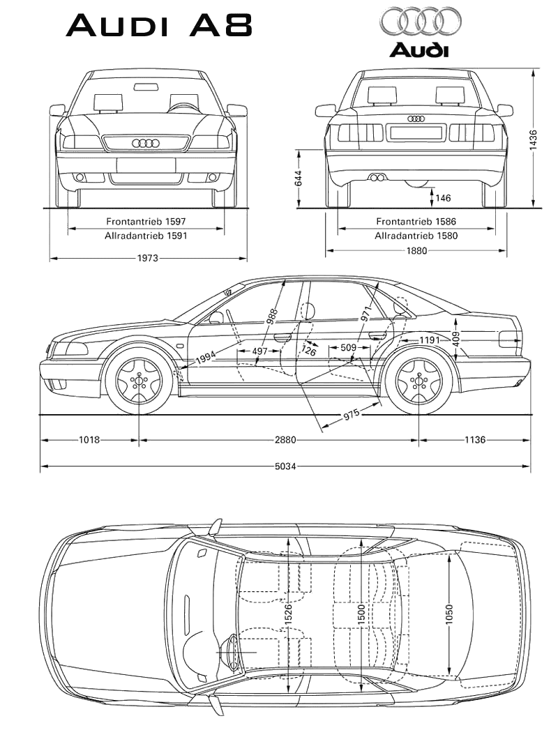 Bil Audi A8