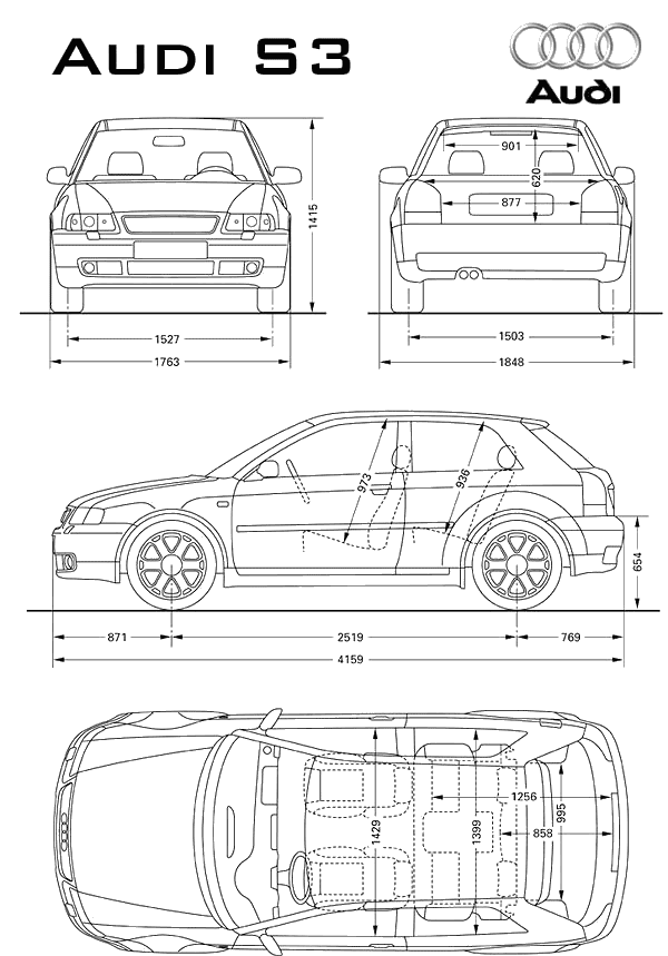Bil Audi S3