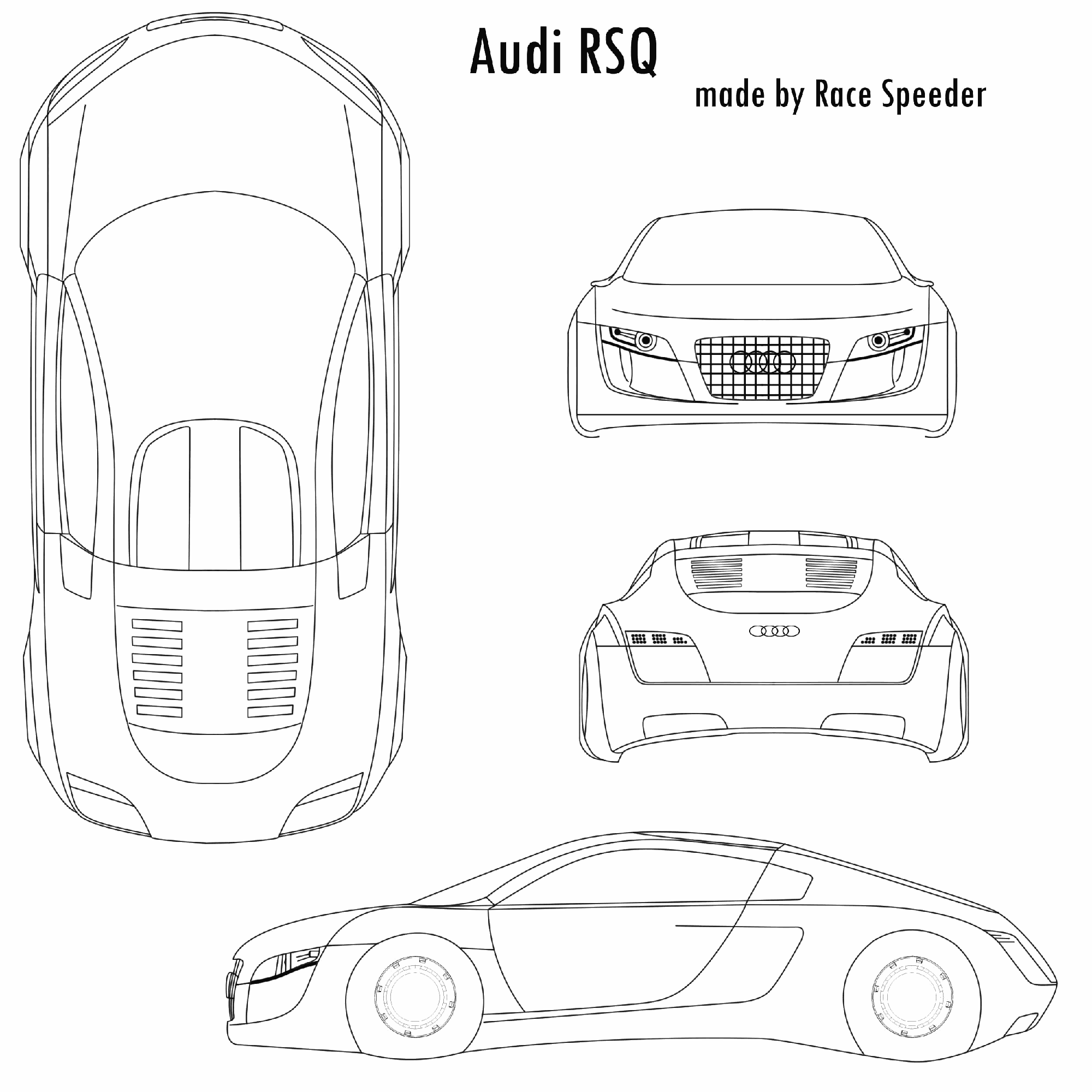 Bil Audi RSQ