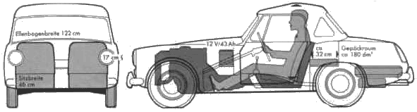 Bil Austin Healey Sprite Mk. IV 1967 