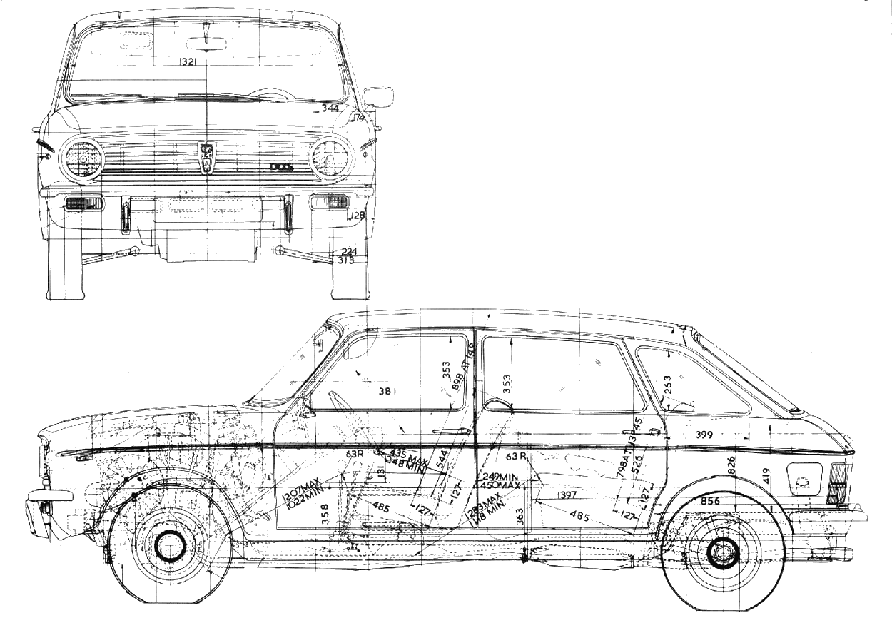 Auto  Austin Maxi HL 1976a