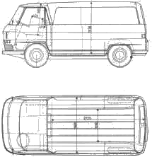 Bil Auto Union Van 1963