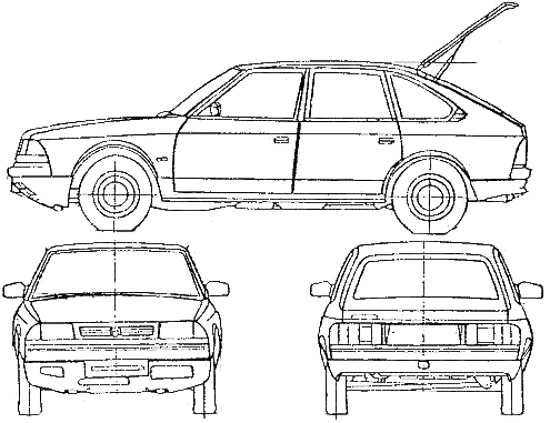 Auto  AZLK Moskvich 2141 1991