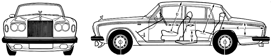 Bil Bentley T2 Saloon 1981