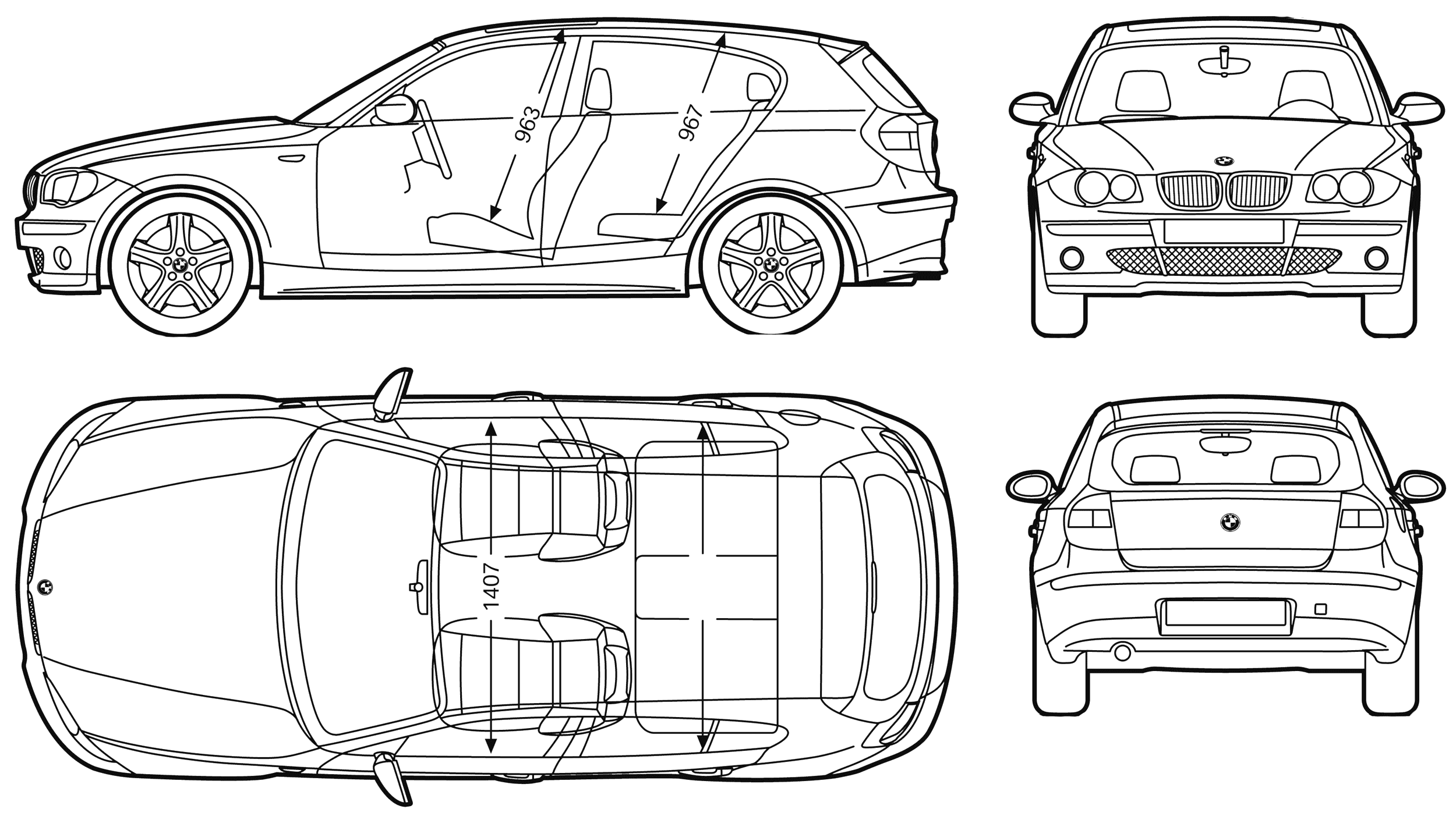 Bil BMW 1 Series (E81) 