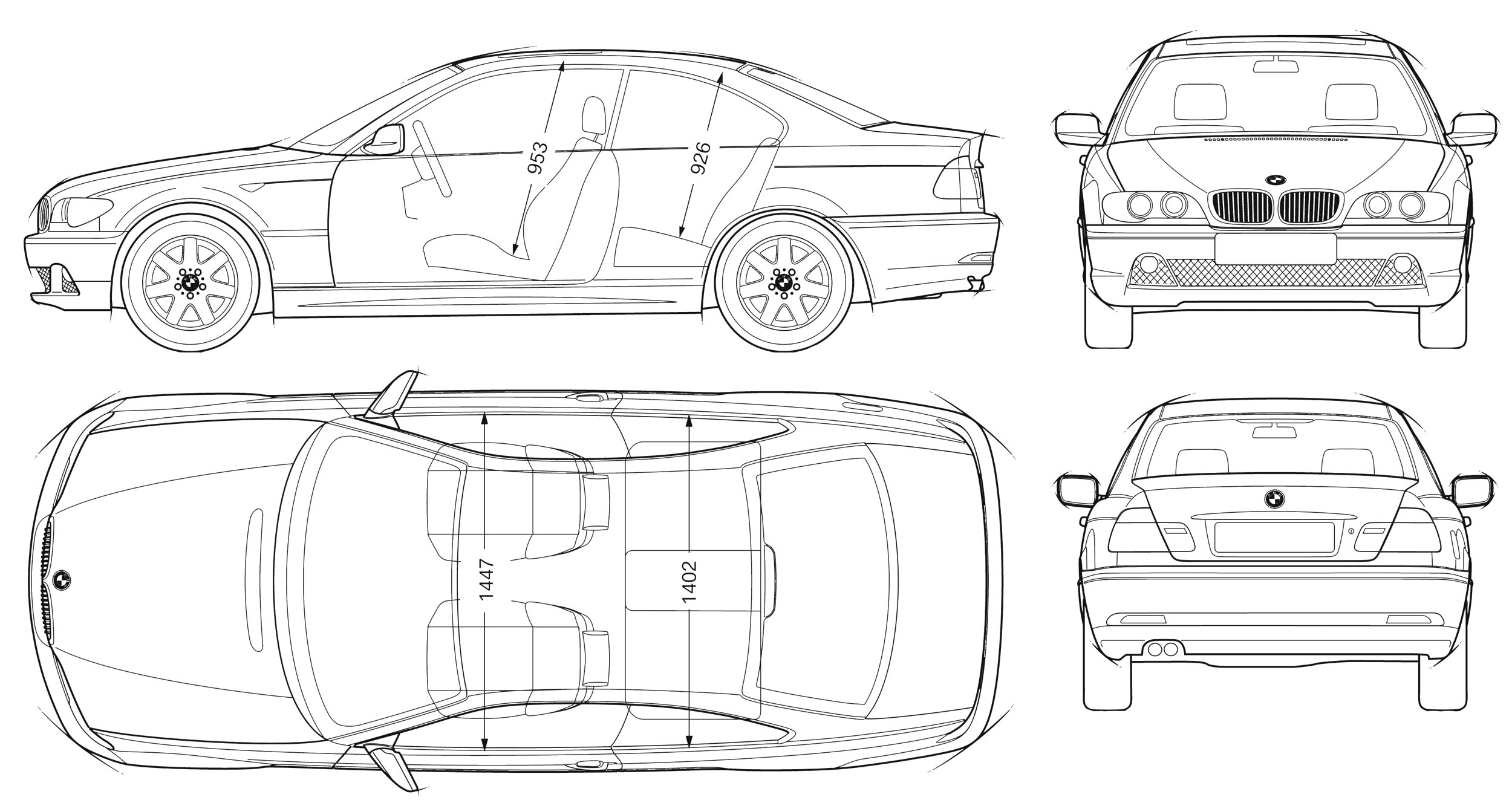 Bil BMW 3 Coupe (E46) 