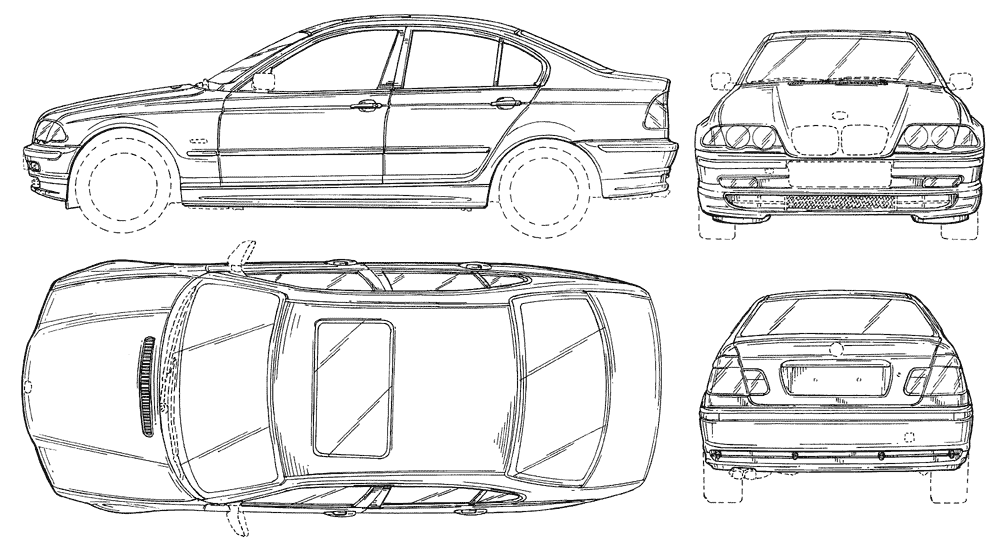 Bil BMW 3 Sedan (E46) 