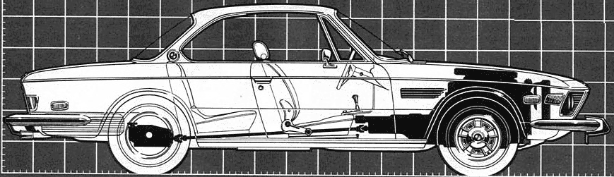 Bil BMW 3.0CS 1973 