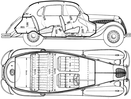 Bil BMW 326 1936 