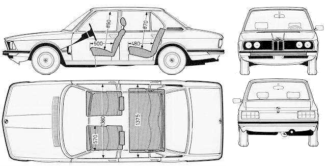 Bil BMW 5-Series (E12) 
