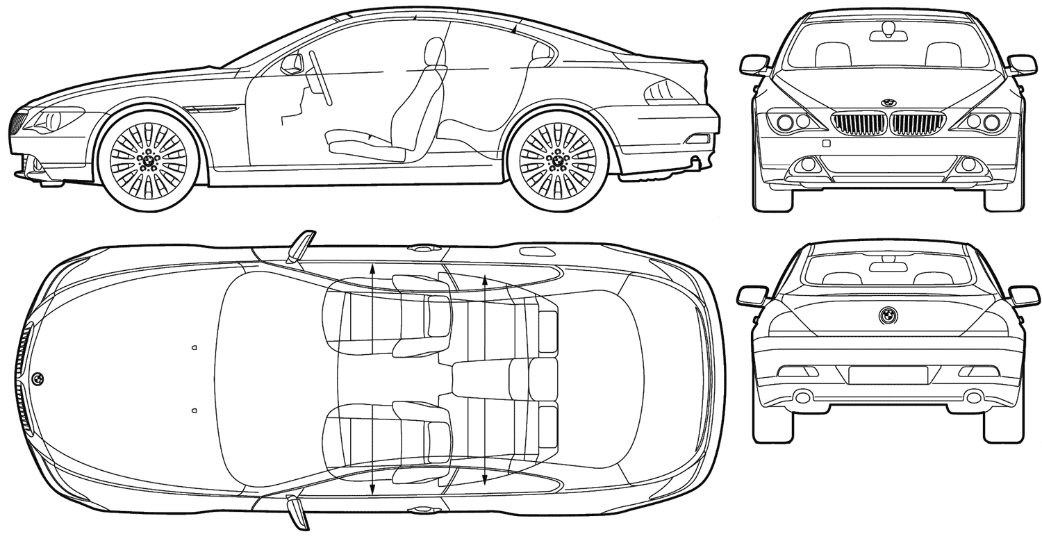Bil BMW 6 Series Coupe (E63) 