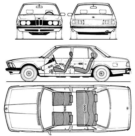 Bil BMW 7 (E23) 