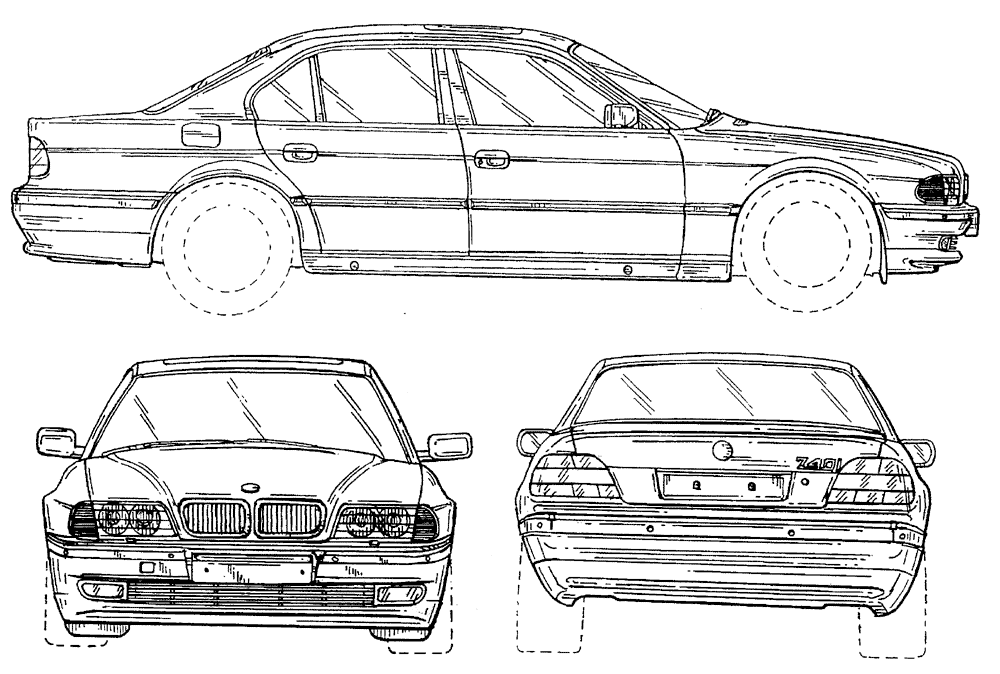 Bil BMW 7 Series (E65) 