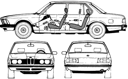 Bil BMW 728i 1981 
