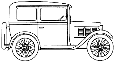 Bil BMW Dixi 1928 