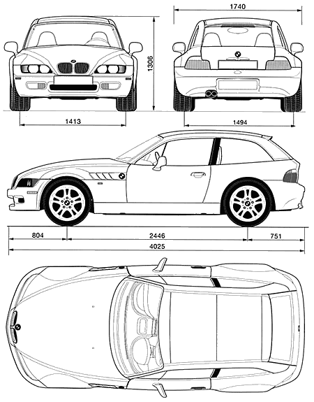 Bil BMW M Coupe (E36) 