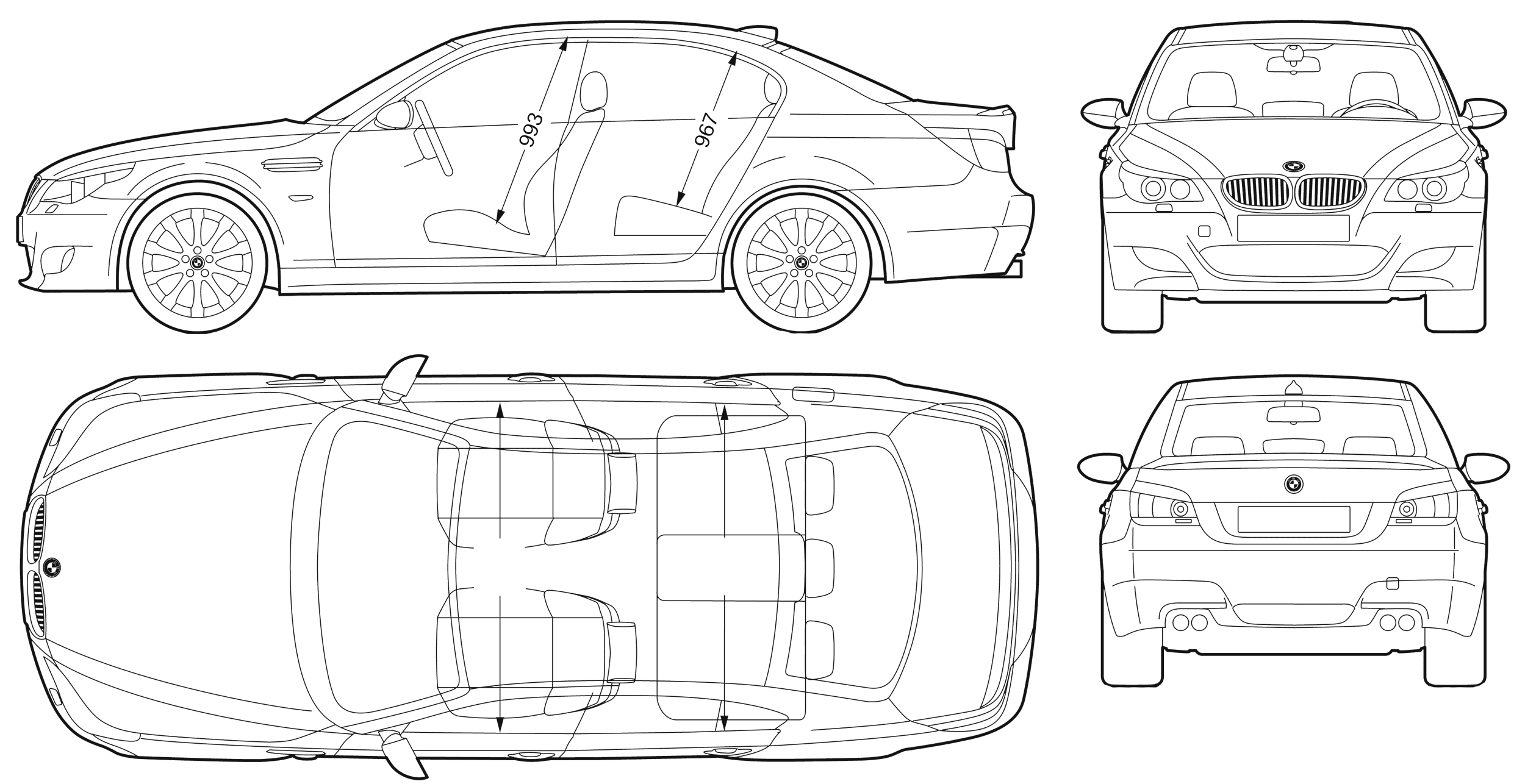 Bil BMW M5 (E60) 