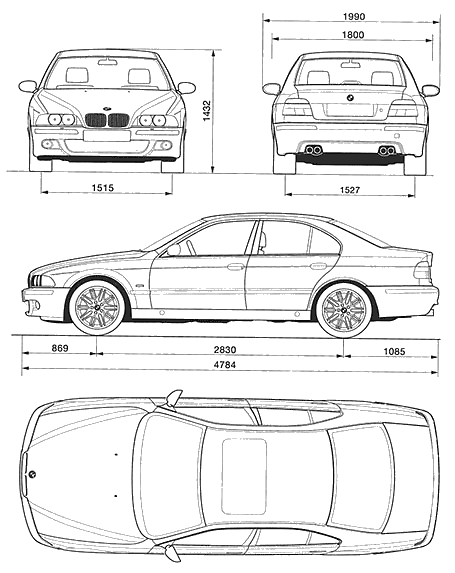 Bil BMW M5 (E12) 