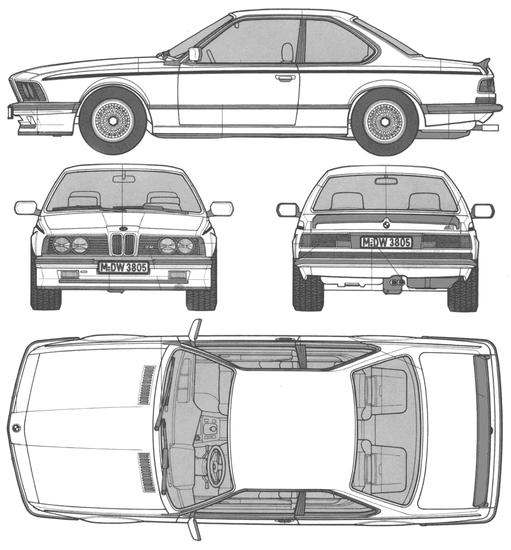 Bil BMW M6 (E63) 