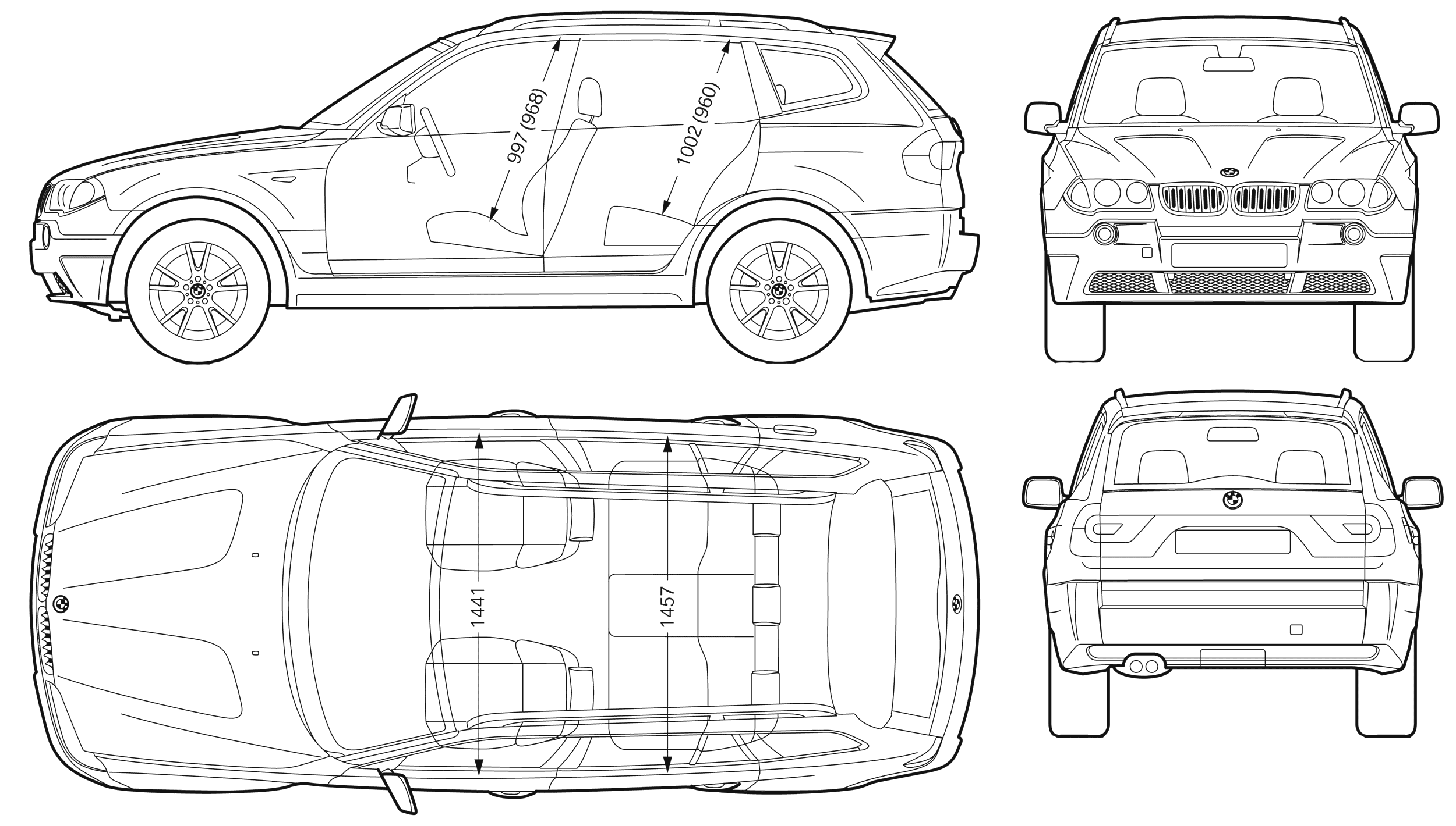 Bil BMW X3 (E83) 