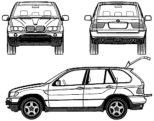 Bil BMW X5 3.0i 2003 (E53) 