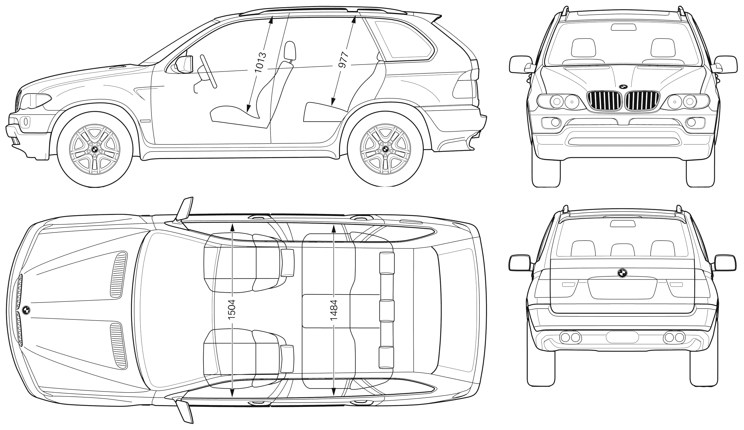 Bil BMW X5 (E53) 