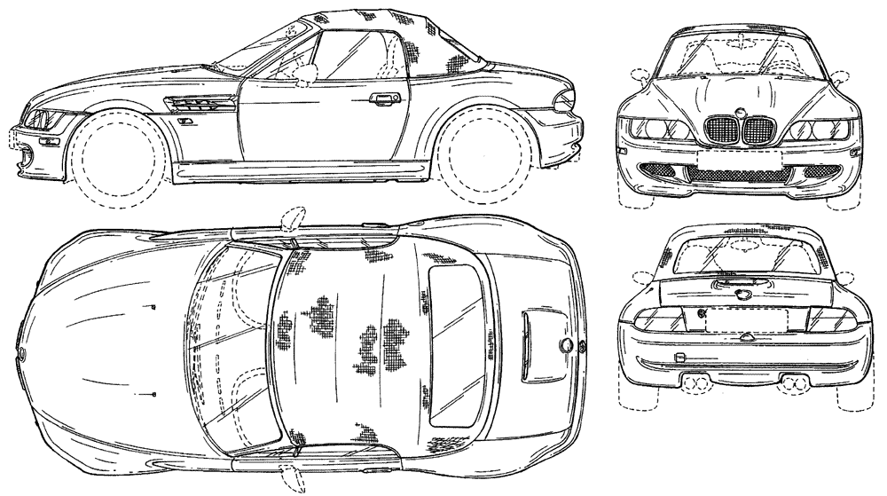 Bil BMW Z3 Cabrio Closed (E37) 