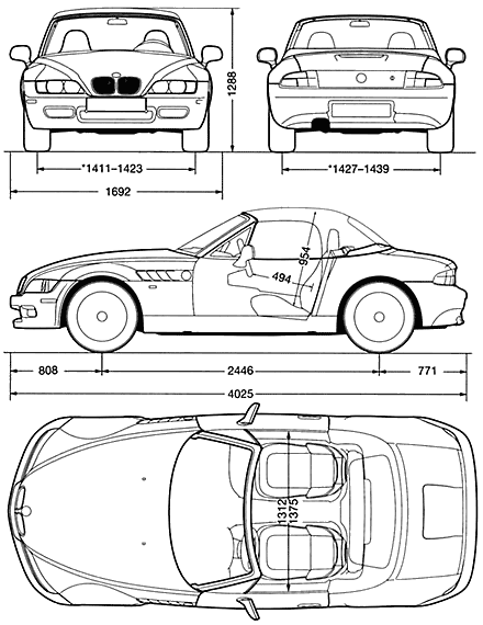 Bil BMW Z3 (E37) 