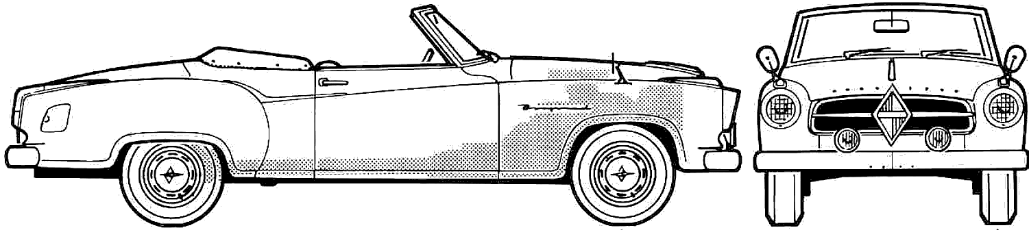 Auto  Borgward Isabella Cabriolet