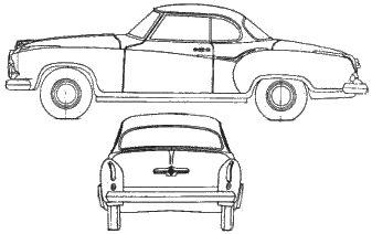 Кола Borgward Isabella Coupe 1959