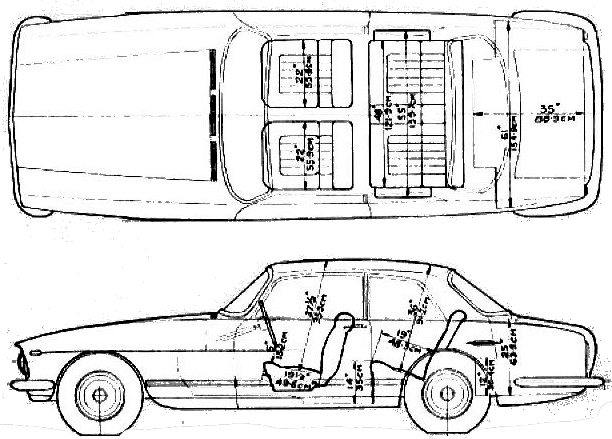Кола Bristol 411 1970