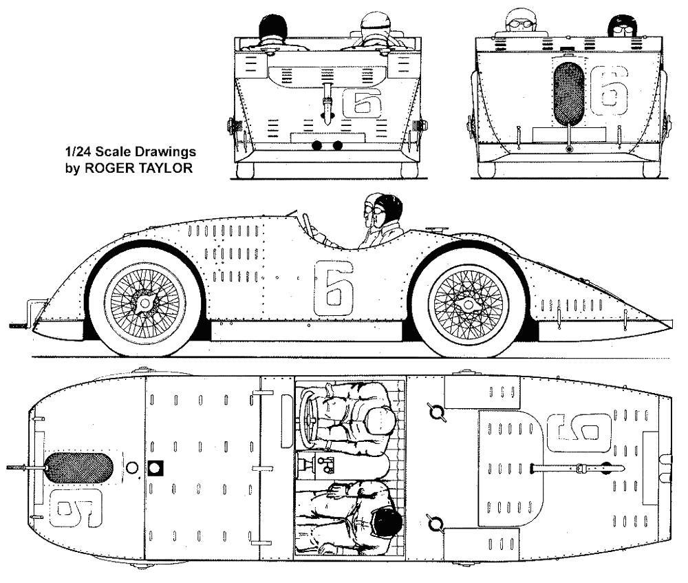 Bil Bugatti Type 32 Tank