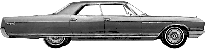 Bil Buick Electra 225 4-Door Sedan 1966