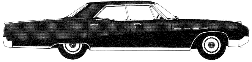 Bil Buick Electra 225 4-Door Sedan 1967 