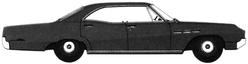 Bil Buick LeSabre 4-Door Hardtop 1967 