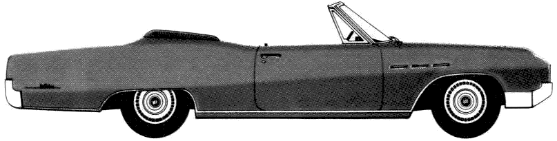 Bil Buick LeSabre Convertible 1967 