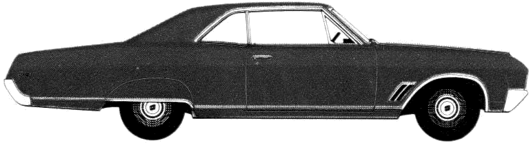 Bil Buick Skylark Coupe 1967 