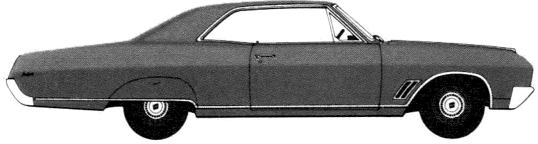 Bil Buick Skylark Sport Coupe 1967