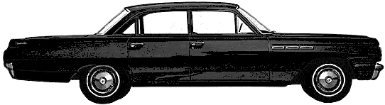 Bil Buick Special 4-Door Sedan 1963 