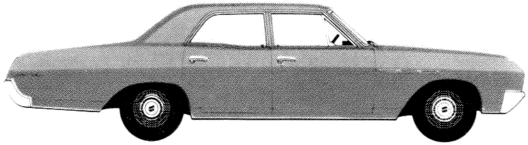 Bil Buick Special 4-Door Sedan 1967 