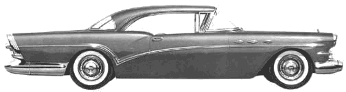 Bil Buick Special Riviera 2-Door Hardtop 1957
