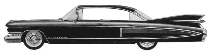 Bil Cadillac Fleetwood Sixty Special Sedan 1959