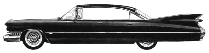 Bil Cadillac Series 62 Sedan 1959