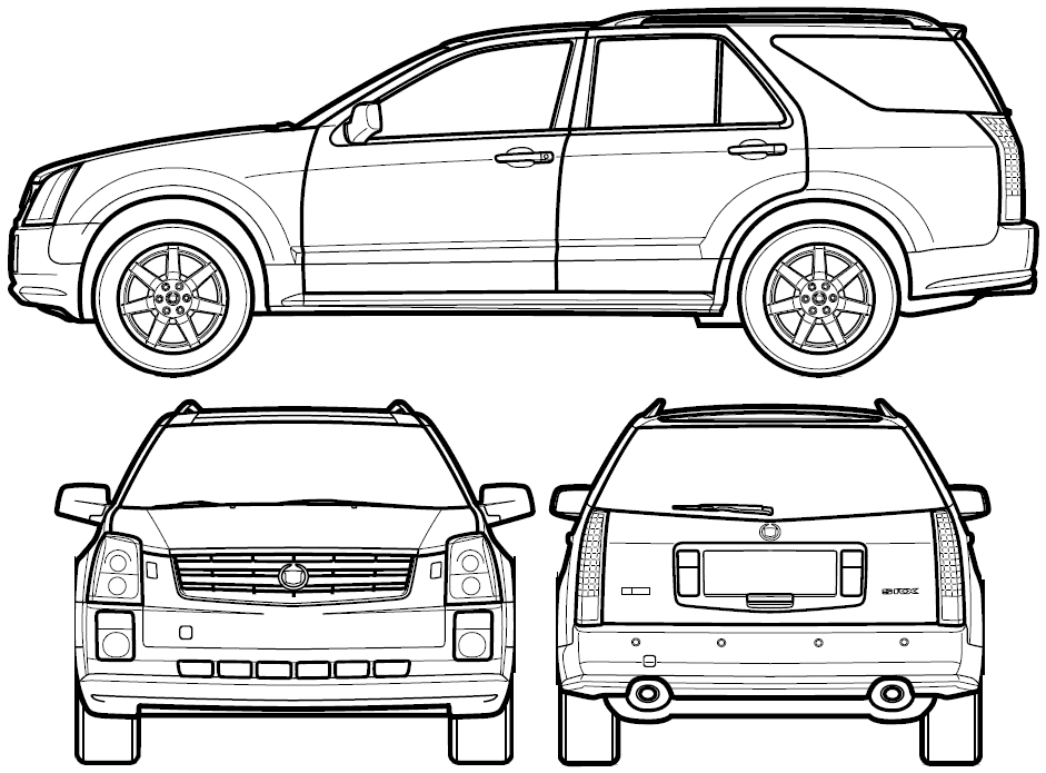 Bil Cadillac SRX 2006