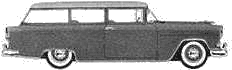 Bil Chevrolet 150 Handyman Station Wagon 1955