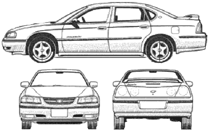 Кола Chevrolet Impala 2003